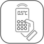 0,5 °C Regulacija temperature