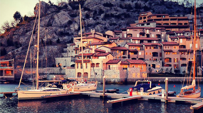 naselje porto piccolo u gradu Sistiana