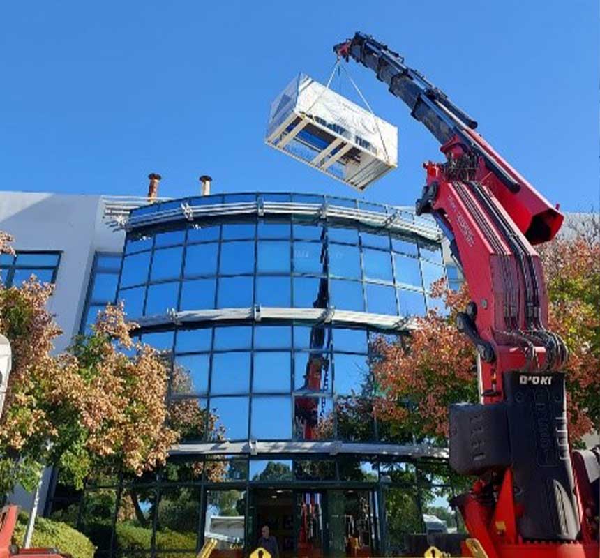 Clivet jedinice instalirane u Hebrejskom univerzitetu u Jerusalemu